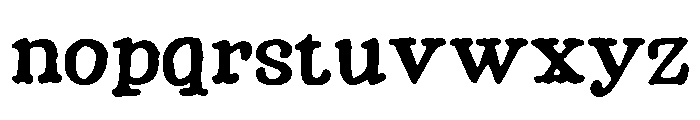 Atreus Font LOWERCASE