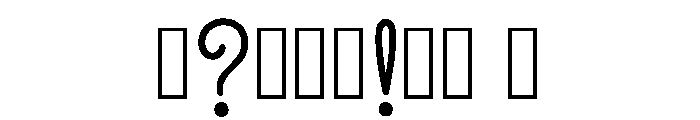 Attal Regular Font OTHER CHARS