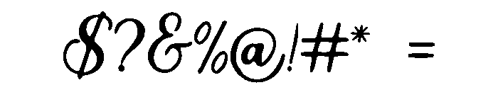 Attalee Font OTHER CHARS
