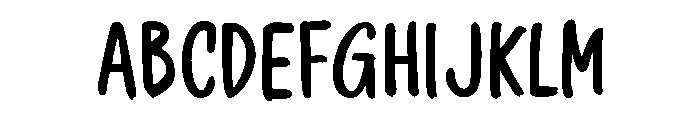 Attern Regular Font UPPERCASE