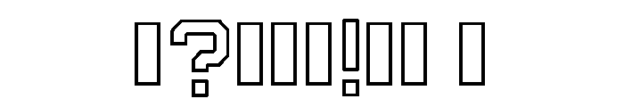 Atuna Regular Font OTHER CHARS