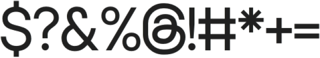 AT Bureau Sans Semi Bold otf (600) Font OTHER CHARS