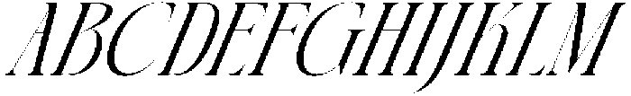 AT Paskalara Italic otf (400) Font UPPERCASE