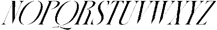AT Paskalara Italic otf (400) Font UPPERCASE