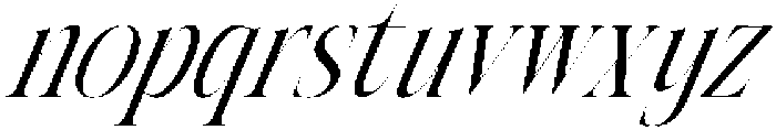 AT Paskalara Italic otf (400) Font LOWERCASE