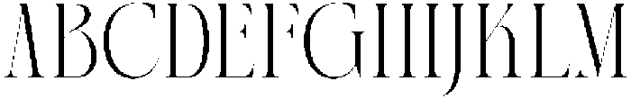AT Paskalara Light otf (300) Font UPPERCASE