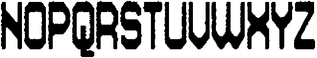 ATP Artev Condensed Rough otf (400) Font UPPERCASE