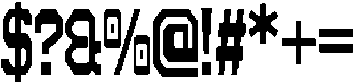 ATP Artev Condensed otf (400) Font OTHER CHARS