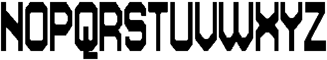 ATP Artev Condensed otf (400) Font UPPERCASE