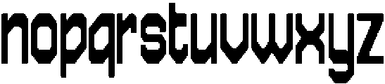 ATP Artev Condensed otf (400) Font LOWERCASE