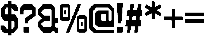 ATP Artev Regular otf (400) Font OTHER CHARS