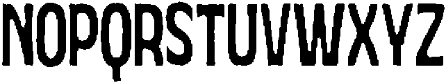 ATP Basehand Condensed otf (400) Font UPPERCASE