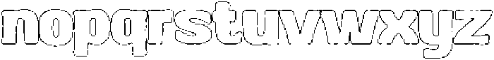 ATP Basehead Outline otf (400) Font LOWERCASE