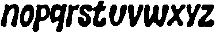 ATP-CandyPaint Regular otf (400) Font LOWERCASE