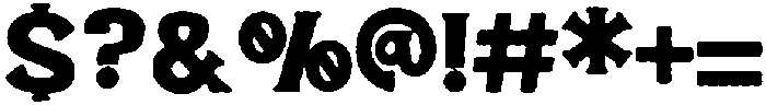 ATP Carnivels Regular otf (400) Font OTHER CHARS