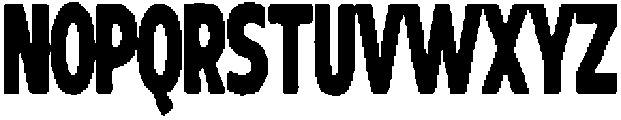 ATP Casualte Alt otf (400) Font UPPERCASE