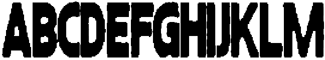 ATP Casualte Heavy otf (800) Font UPPERCASE