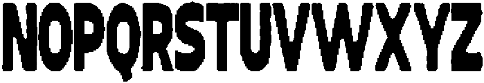 ATP Casualte Heavy otf (800) Font UPPERCASE