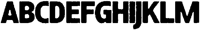 ATP Casualte Regular otf (400) Font UPPERCASE