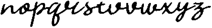 ATP-CherryHands Regular otf (400) Font LOWERCASE