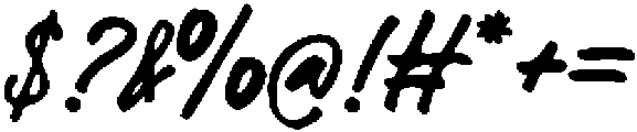 ATP Easy As This Bold otf (700) Font OTHER CHARS