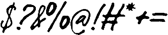 ATP Easy As This Textured otf (400) Font OTHER CHARS