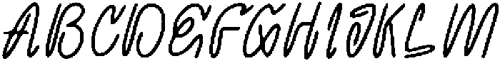 ATP Florence Lanes Regular otf (400) Font UPPERCASE