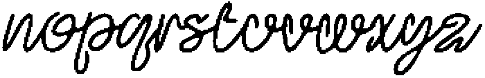 ATP Florence Lanes Regular otf (400) Font LOWERCASE
