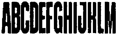 ATP Global Premiere Rough otf (400) Font UPPERCASE