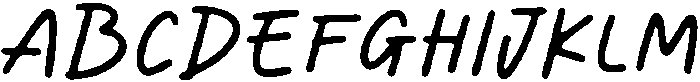 ATP-Handero Regular otf (400) Font UPPERCASE