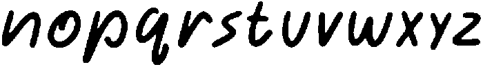 ATP-Handero Regular otf (400) Font LOWERCASE