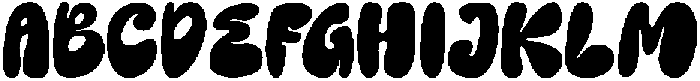ATP-JellyFish Regular otf (400) Font UPPERCASE