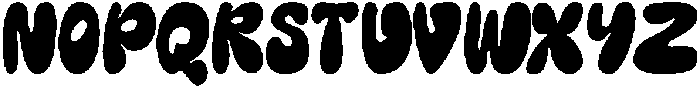 ATP-JellyFish Regular otf (400) Font UPPERCASE