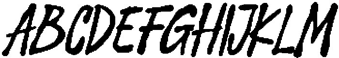 ATP Latenight Waves Regular otf (400) Font UPPERCASE
