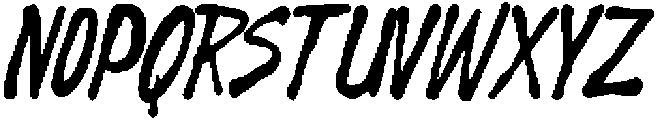ATP Latenight Waves Regular otf (400) Font UPPERCASE