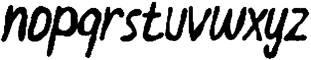 ATP Latenight Waves Regular otf (400) Font LOWERCASE