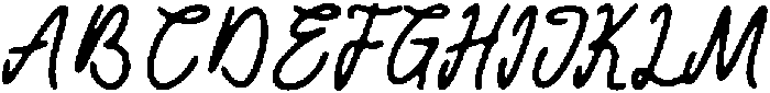 ATP Madison Notes Regular otf (400) Font UPPERCASE