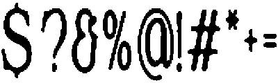 ATP Mediore Bold otf (700) Font OTHER CHARS