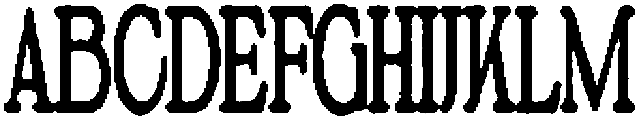 ATP Mediore Bold otf (700) Font UPPERCASE