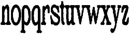 ATP Mediore Bold otf (700) Font LOWERCASE