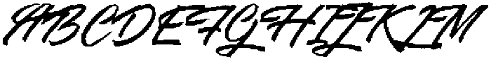 ATP Misero Regular otf (400) Font UPPERCASE