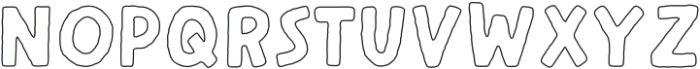ATP-NoirezOutline otf (400) Font UPPERCASE