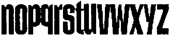 ATP Palacer rough otf (400) Font LOWERCASE