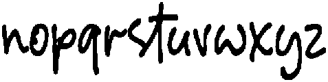 ATP Peinture Bold otf (700) Font LOWERCASE