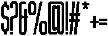 ATP Rainshade Regular otf (400) Font OTHER CHARS