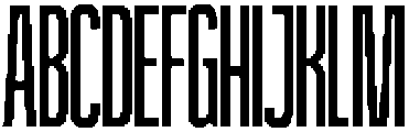 ATP Rainshade Regular otf (400) Font UPPERCASE