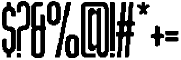 ATP Rainshade Round otf (400) Font OTHER CHARS