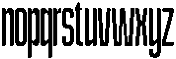ATP Rainshade Round otf (400) Font LOWERCASE