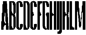 ATP-Reggie Condensed otf (400) Font UPPERCASE
