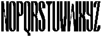 ATP-Reggie Condensed otf (400) Font UPPERCASE